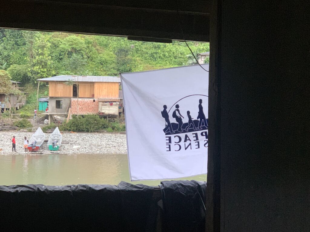 Photo of the territory of the AINI Women's collective in the Naya river